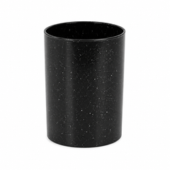 12 Pcs Kitchen Spoon & Utensil Set with Holder – Black Speckled