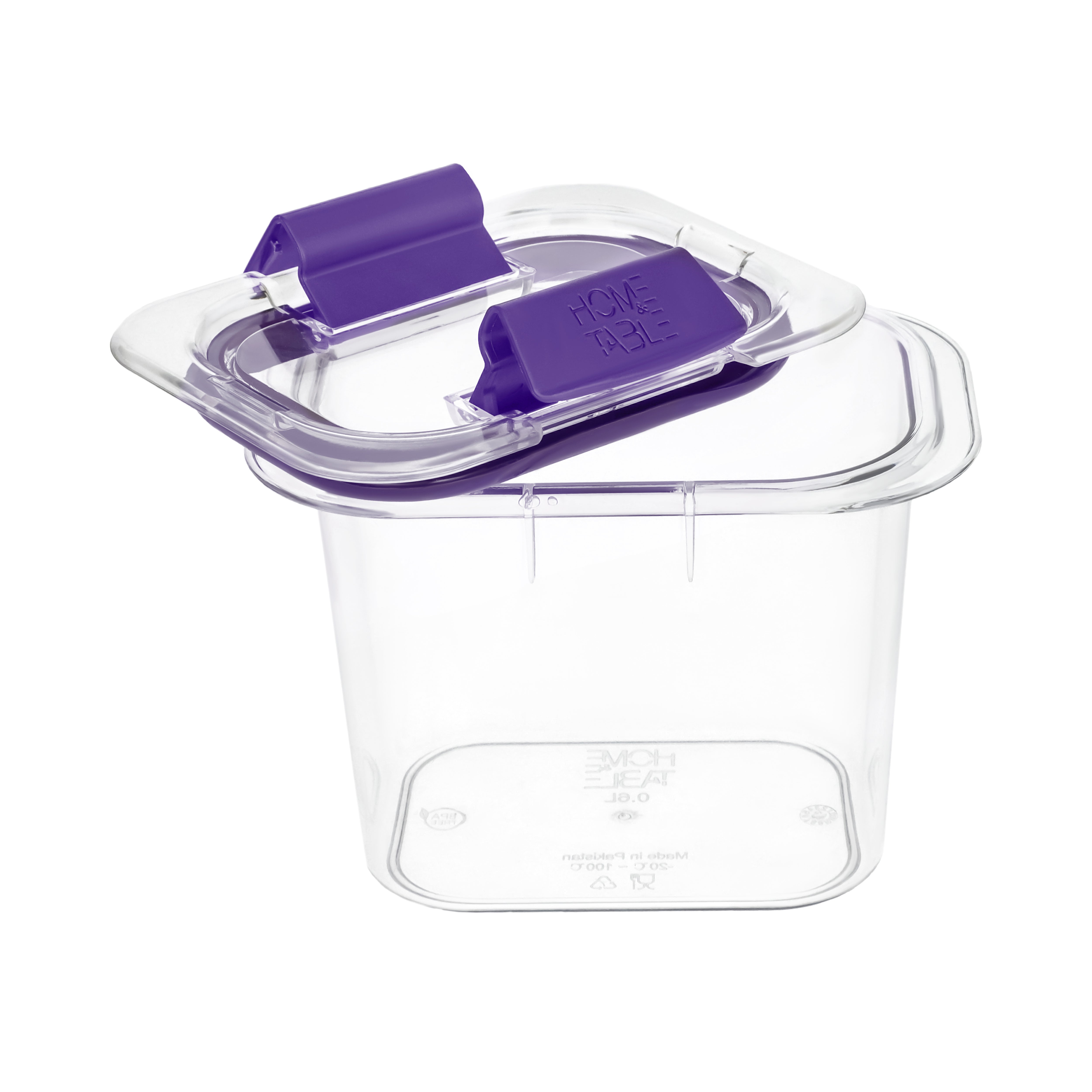 Transparent Storage Box 0.6 Ltr