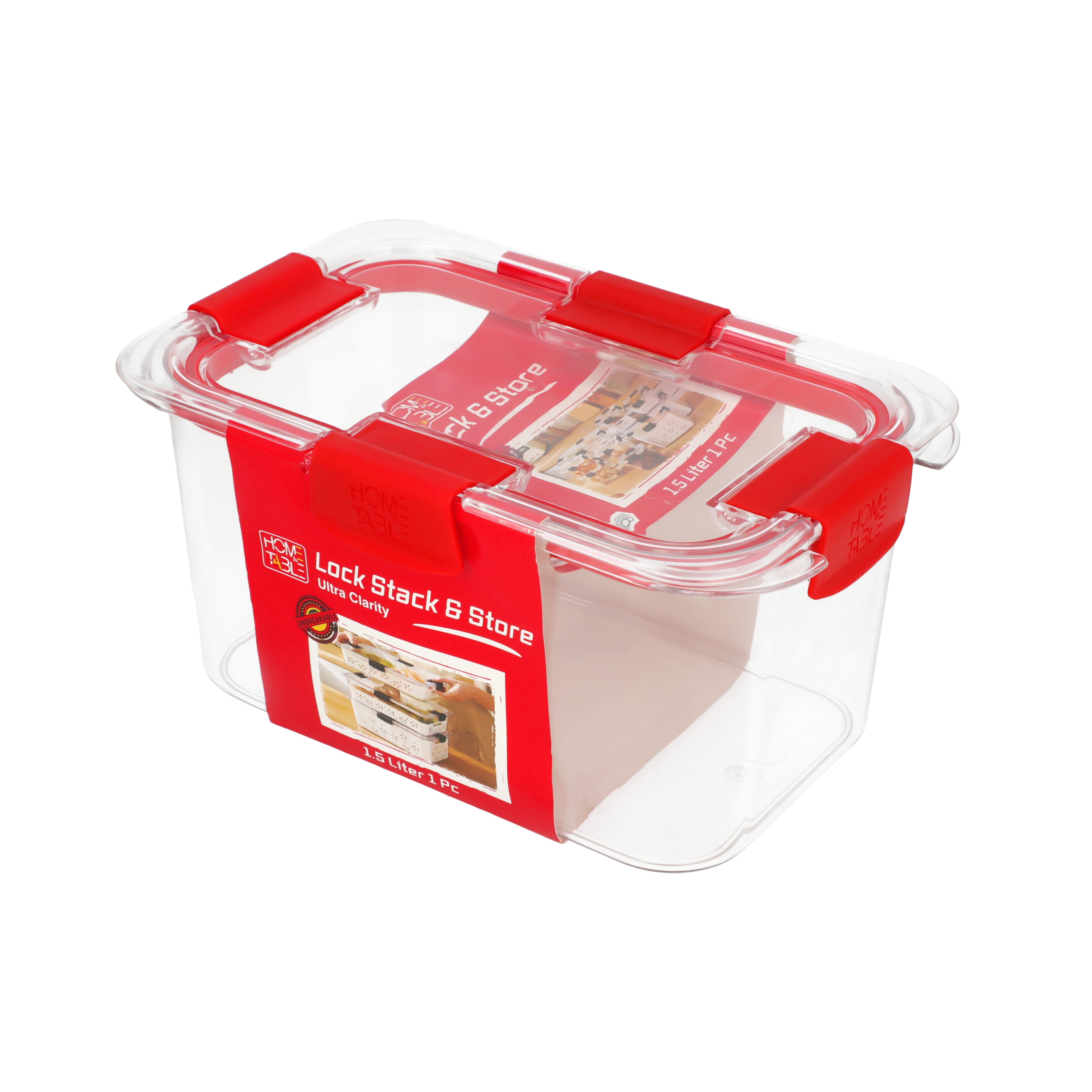 Transparent Storage Box 2.5 Ltr