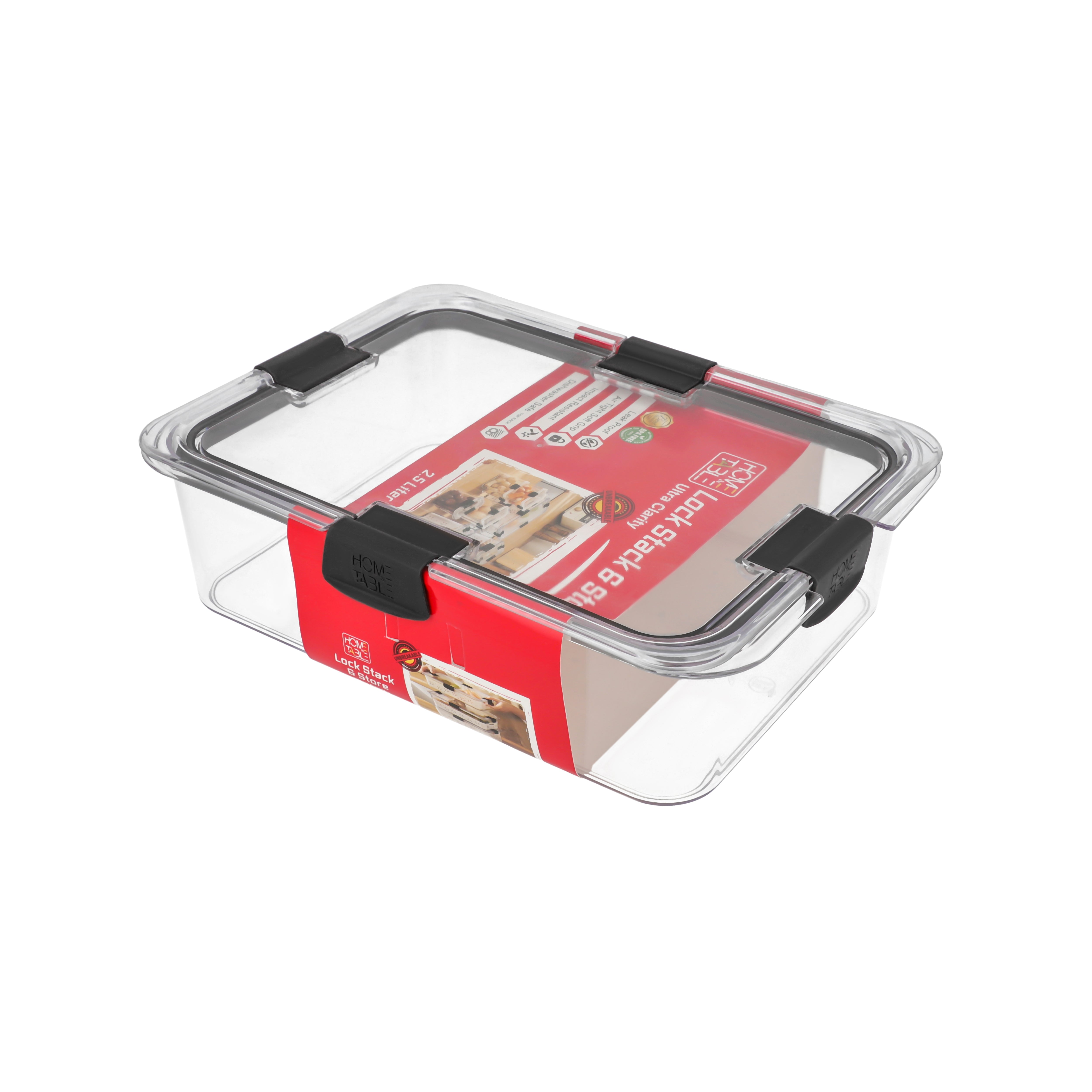 Transparent Storage Box 2.5 Ltr