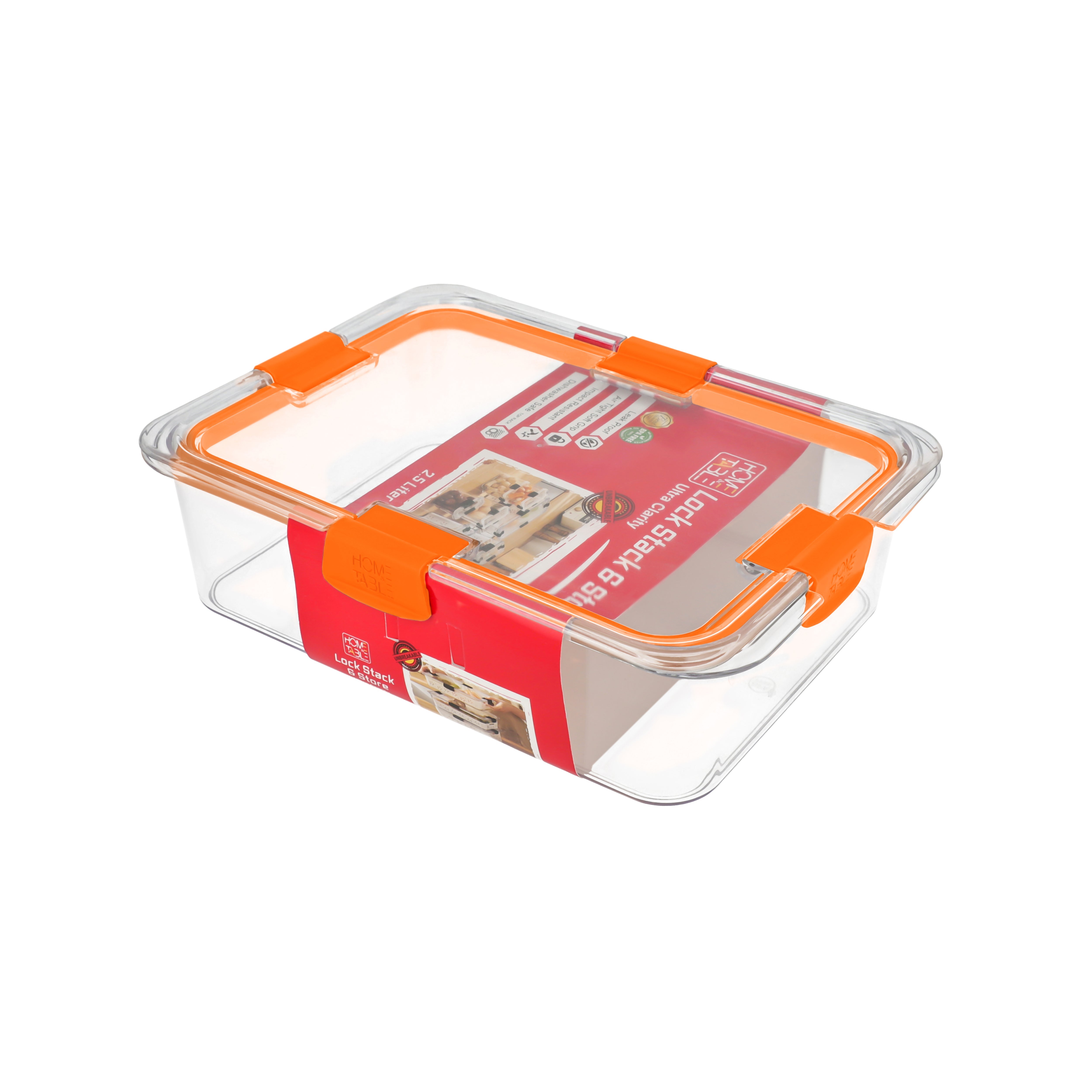 Transparent Storage Box 2.5 Ltr