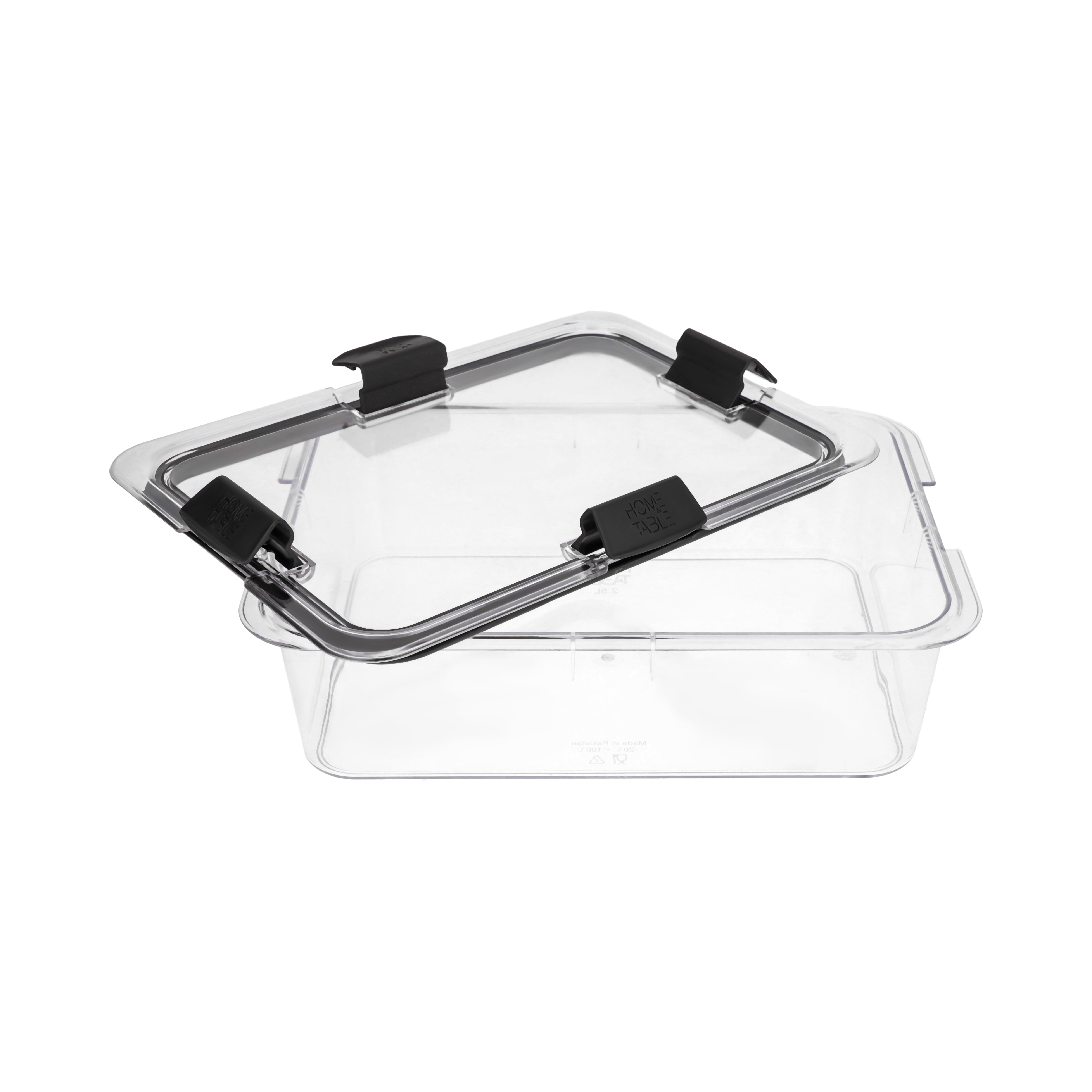 Transparent Storage Box 2.5 Ltr