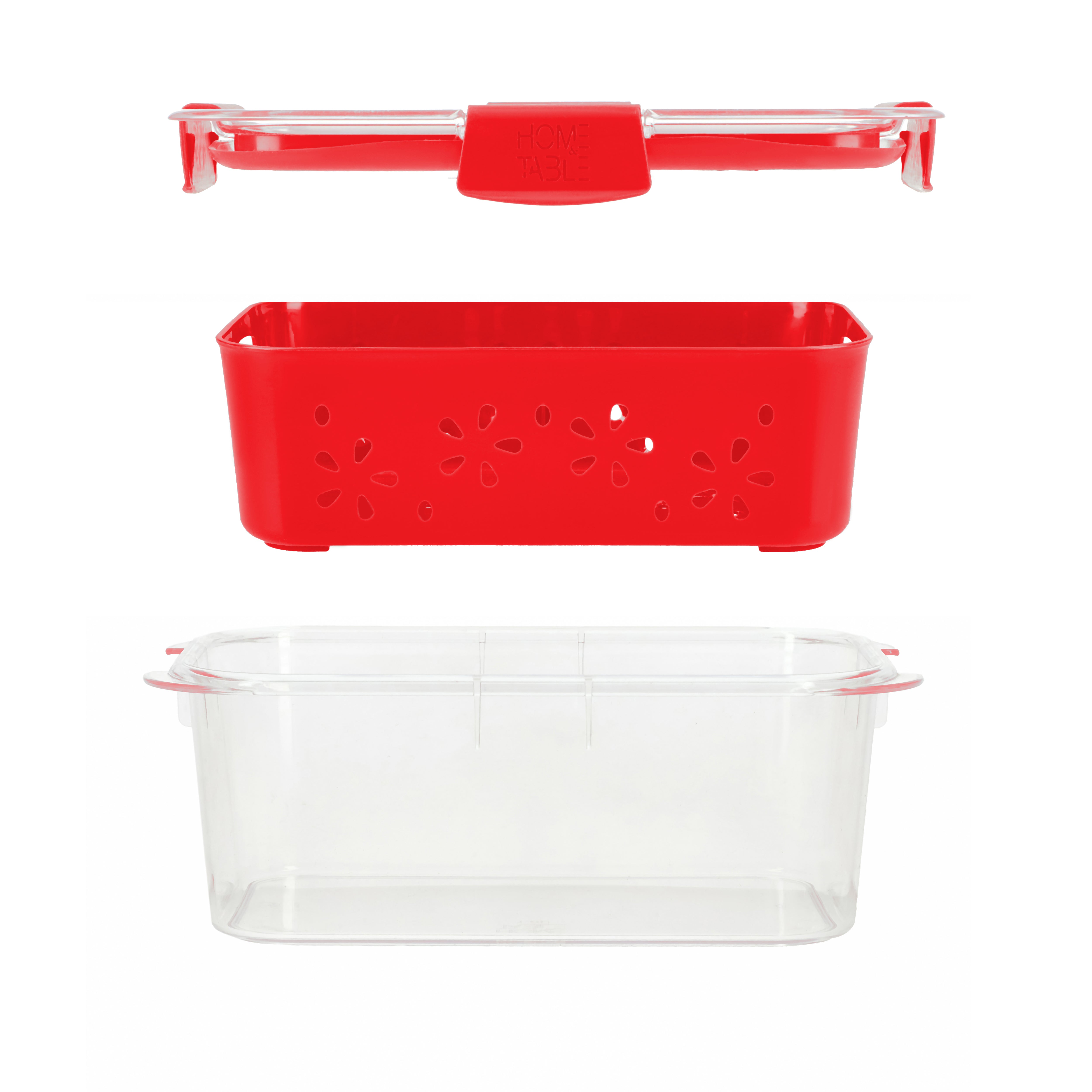 Transparent Strainer+Storage Box 1 Ltr