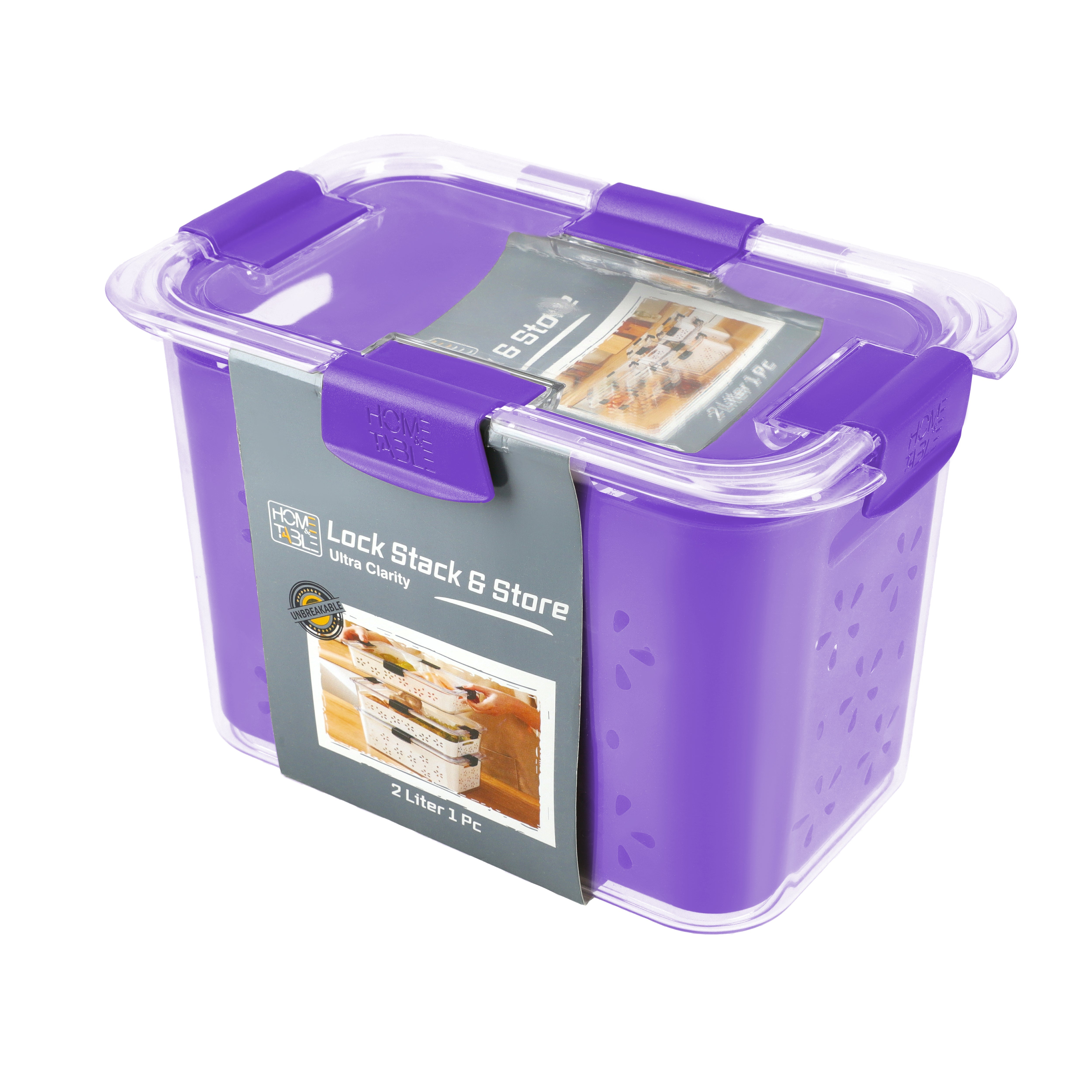 Transparent Strainer Storage Box 2 Ltr