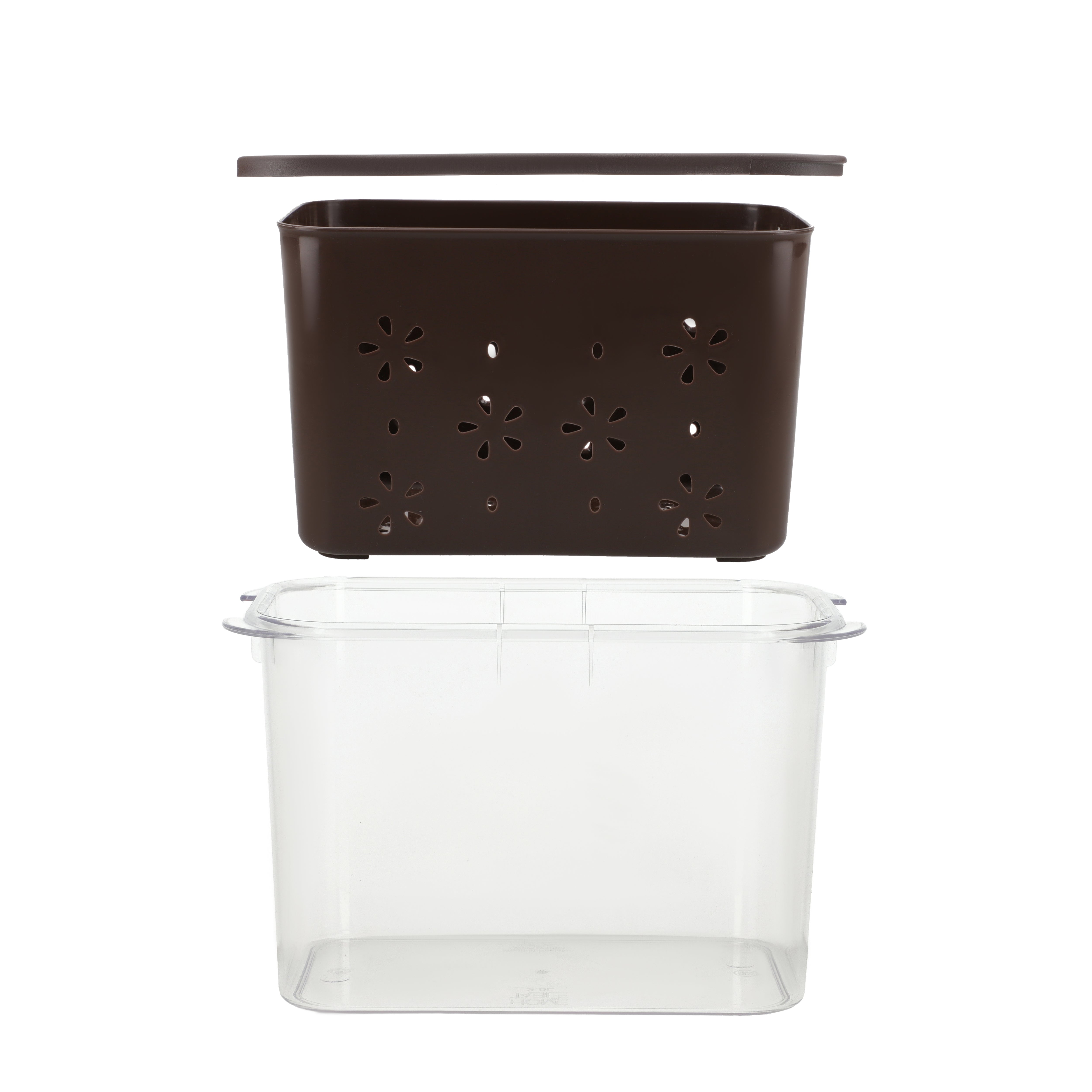 Transparent Strainer+Storage Box 2 Ltr