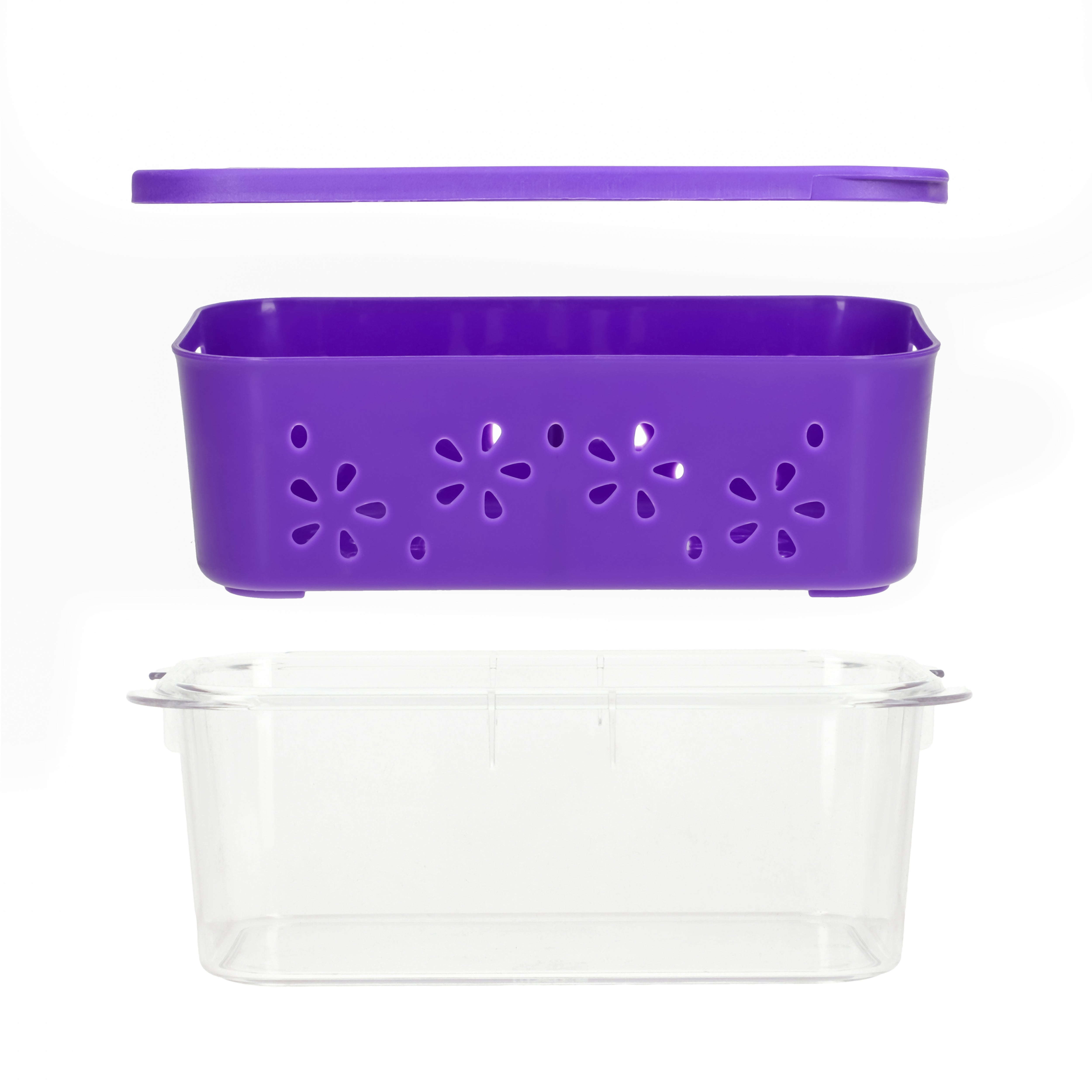 Transparent Strainer+Storage Box 1 Ltr