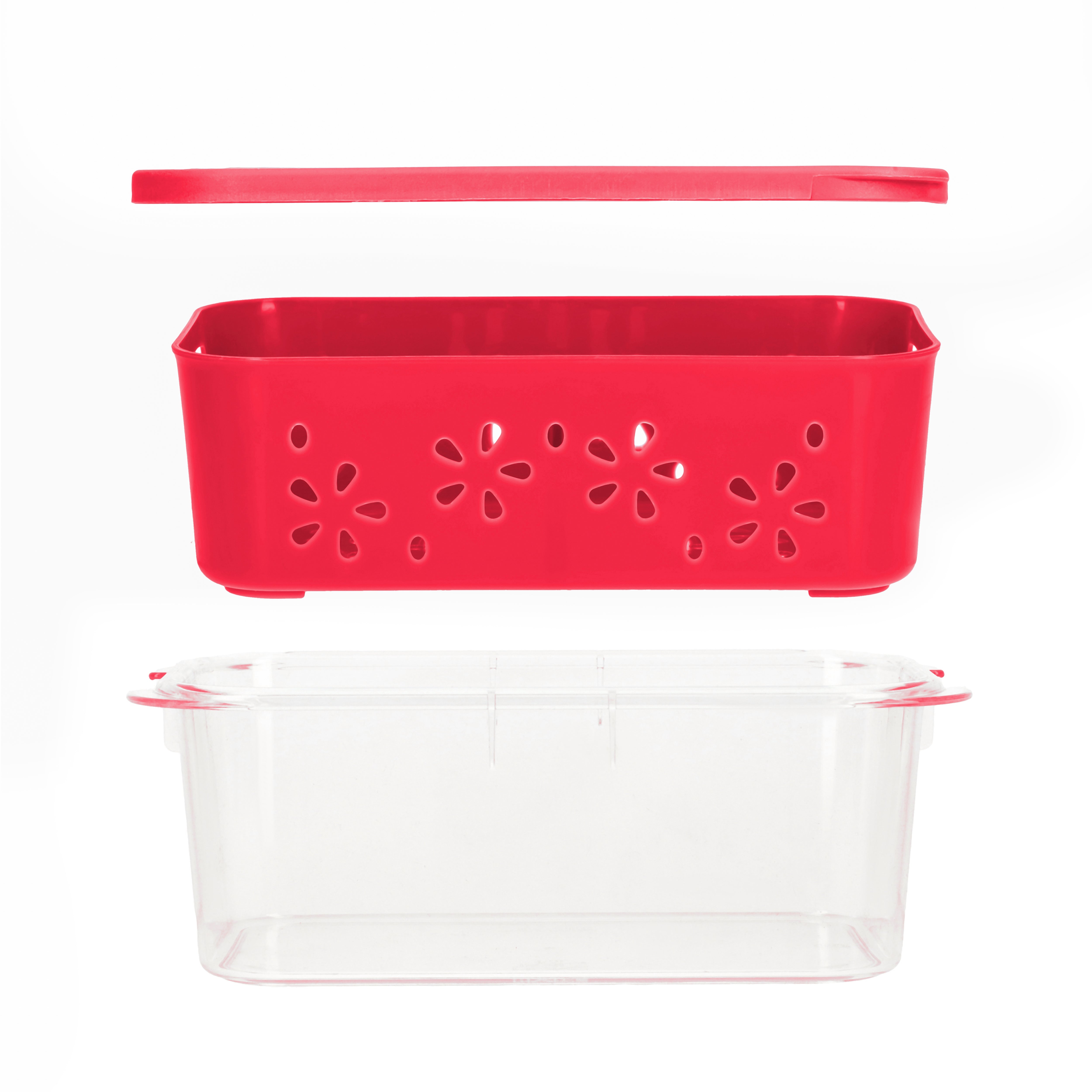 Transparent Strainer+Storage Box 1 Ltr