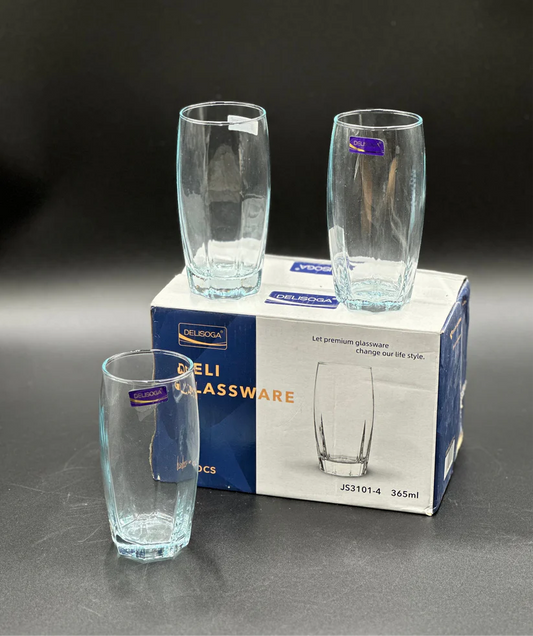 Premium Tall Tumbler Glass 365 ml - Habitt