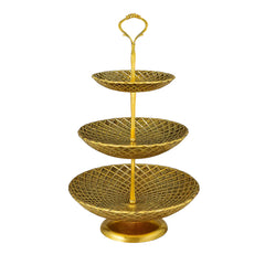 Super Dine 3 Tier – Gold Finish