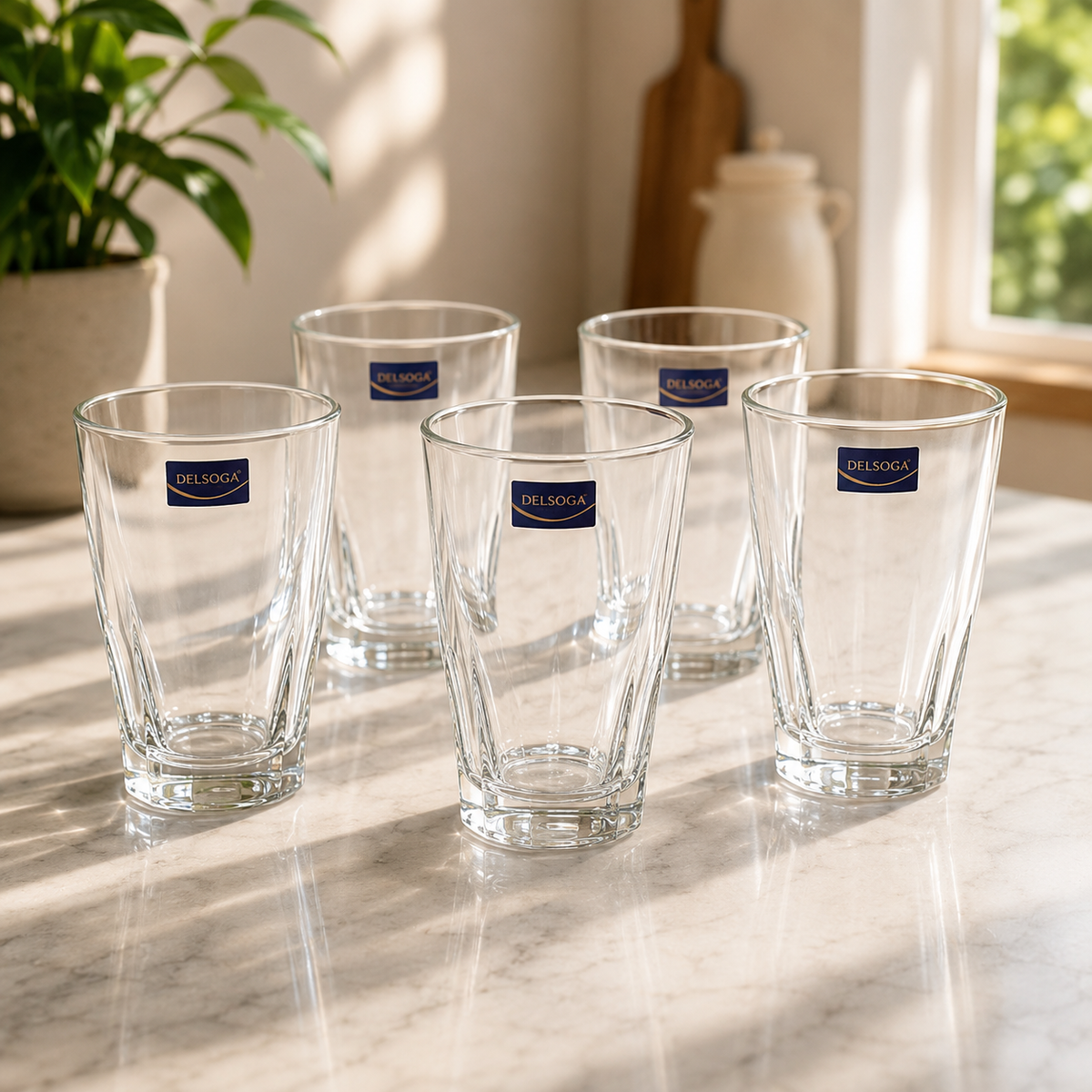 Premium Classic Tumbler Glass 300 ml – Elegant Everyday Glass for Water, Juice & Soft Drinks