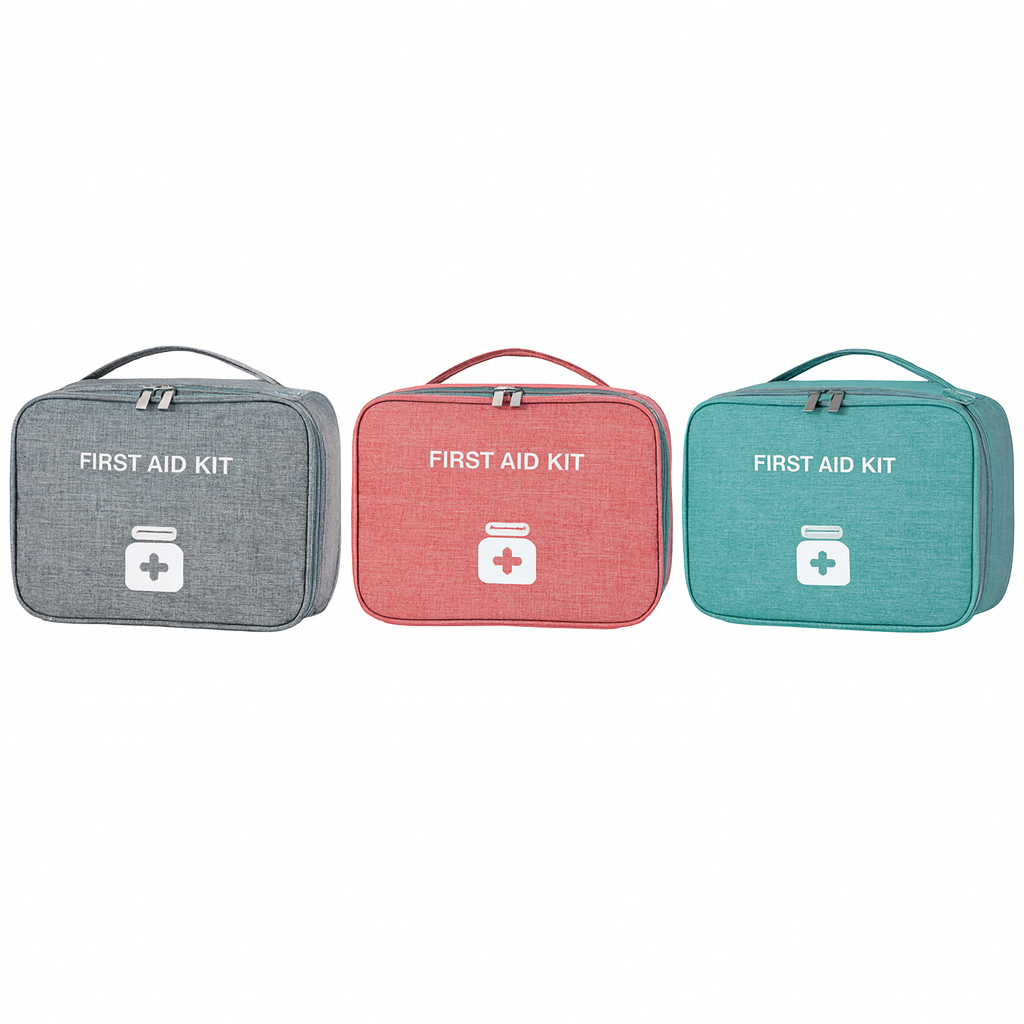 1PC Assorted First Aid Medicine Storage Bag – Portable Multi-Layer Medical Organizer for Home, Travel & Office