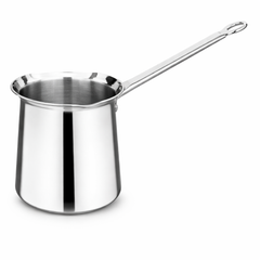 Classic Coffee Pot 4 Cups – Stainless Steel Turkish & Arabic Coffee Maker - Habitt