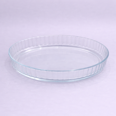 1.6L Glass Baking Pan – Round Oven Dish - Habitt