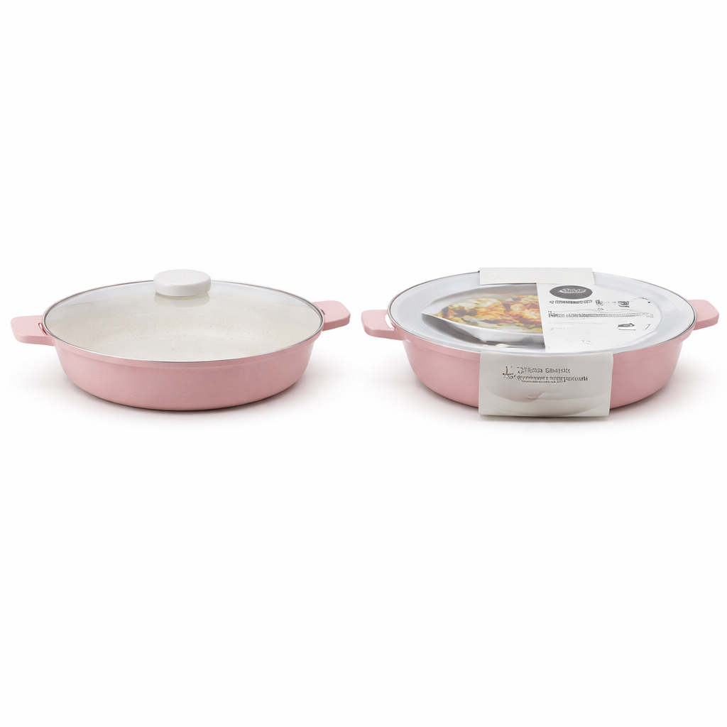 2PC (Pot + Lid) Assorted Plastic Microwave Cooking Pot - Habitt