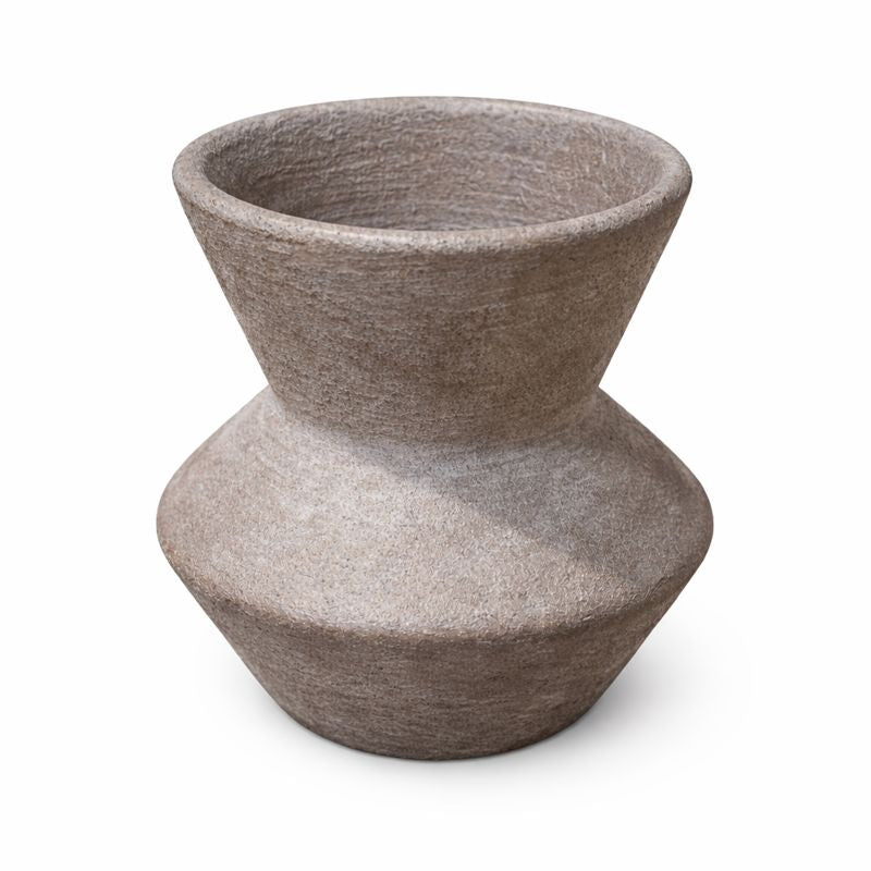 Step Vase – Textured Small (4.5 Inch) | Handcrafted Mini Decorative Vase