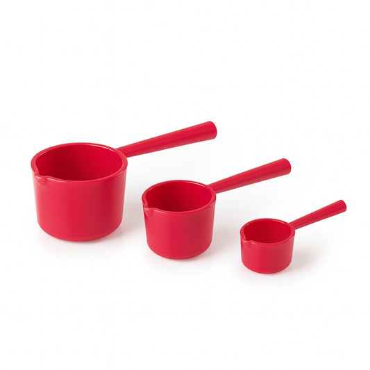 3-Piece Measuring Spoons Set – Durable, Easy-Pour Kitchen Measuring Tools for Baking & Cooking