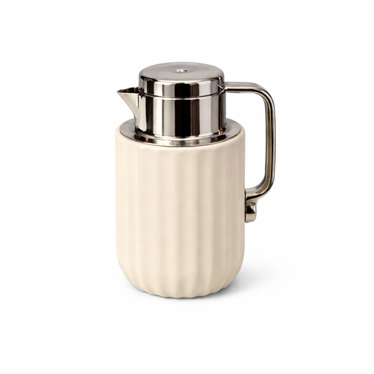 Premium Thermos Flask – Blue, Pink & Cream - Habitt