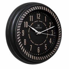 Heritage Vintage Clock – 14.5 Inch Plastic Frame