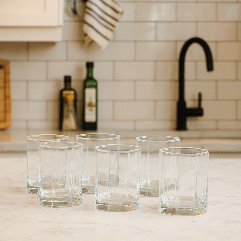 Tumbler Glass – 330 ml (Set of 6) - Habitt
