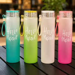 Assorted Hello Master Water Bottle 490 ML