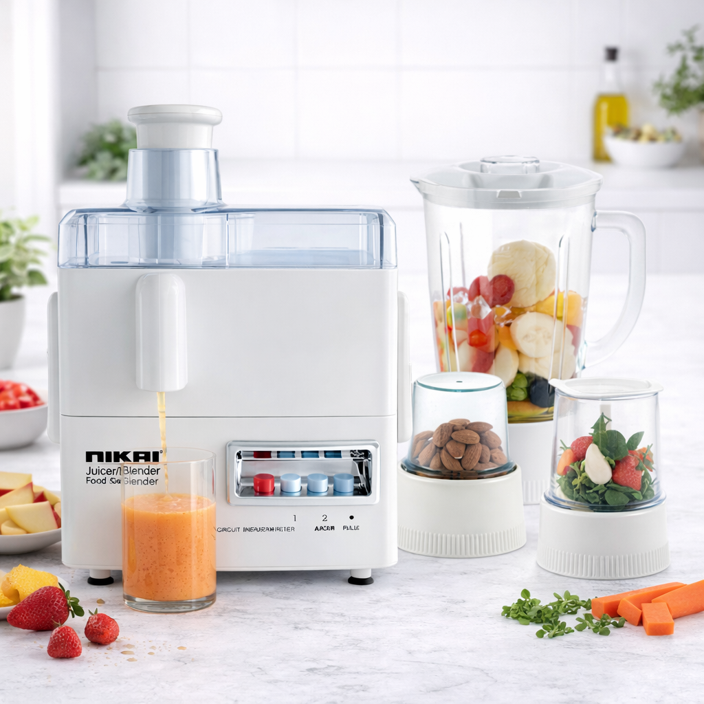Nikai 4 in 1 Blender & Grinder NFP1724N - Habitt