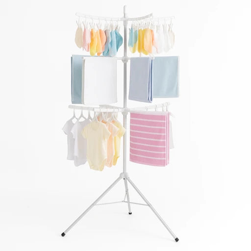 Foldable Multi-Layer Clothes Drying Rack | Adjustable Indoor & Outdoor Hanger Stand