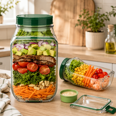 Leak Proof Salad Jar – 1000 ml