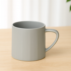 420ML Matte Pastel Ceramic Mugs – Grey