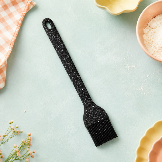 Silicone Brush with Marble Handle