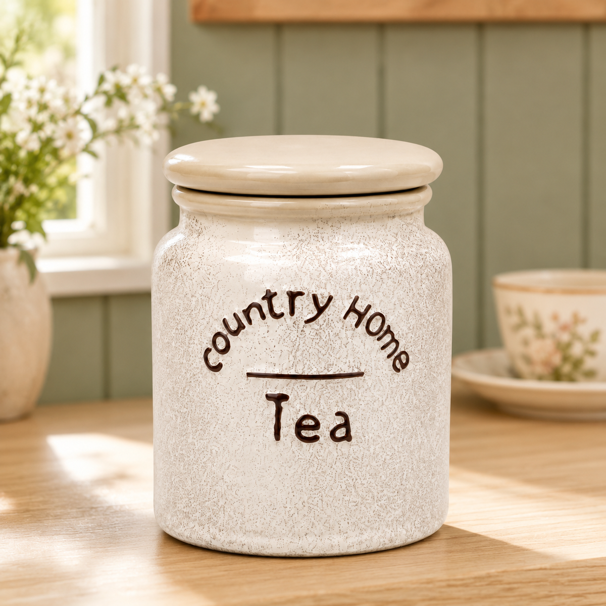 Ceramic Tea Jar