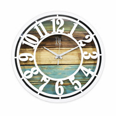 Heritage Wall Clock – Majestic Design 15 Inch Decorative Wall Clock (Plastic Frame) - Habitt