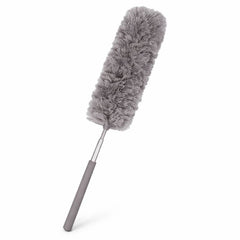 Grey Microfiber Duster 2.8 MTR – Extendable Long Handle Dust Cleaner for Home