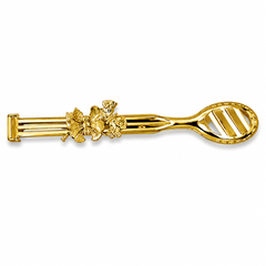 Golden & Silver Racket Clip