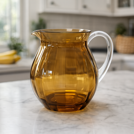 Amber Lassi Jug – Premium Transparent Polycarbonate Pitcher for Lassi, Juice & Water