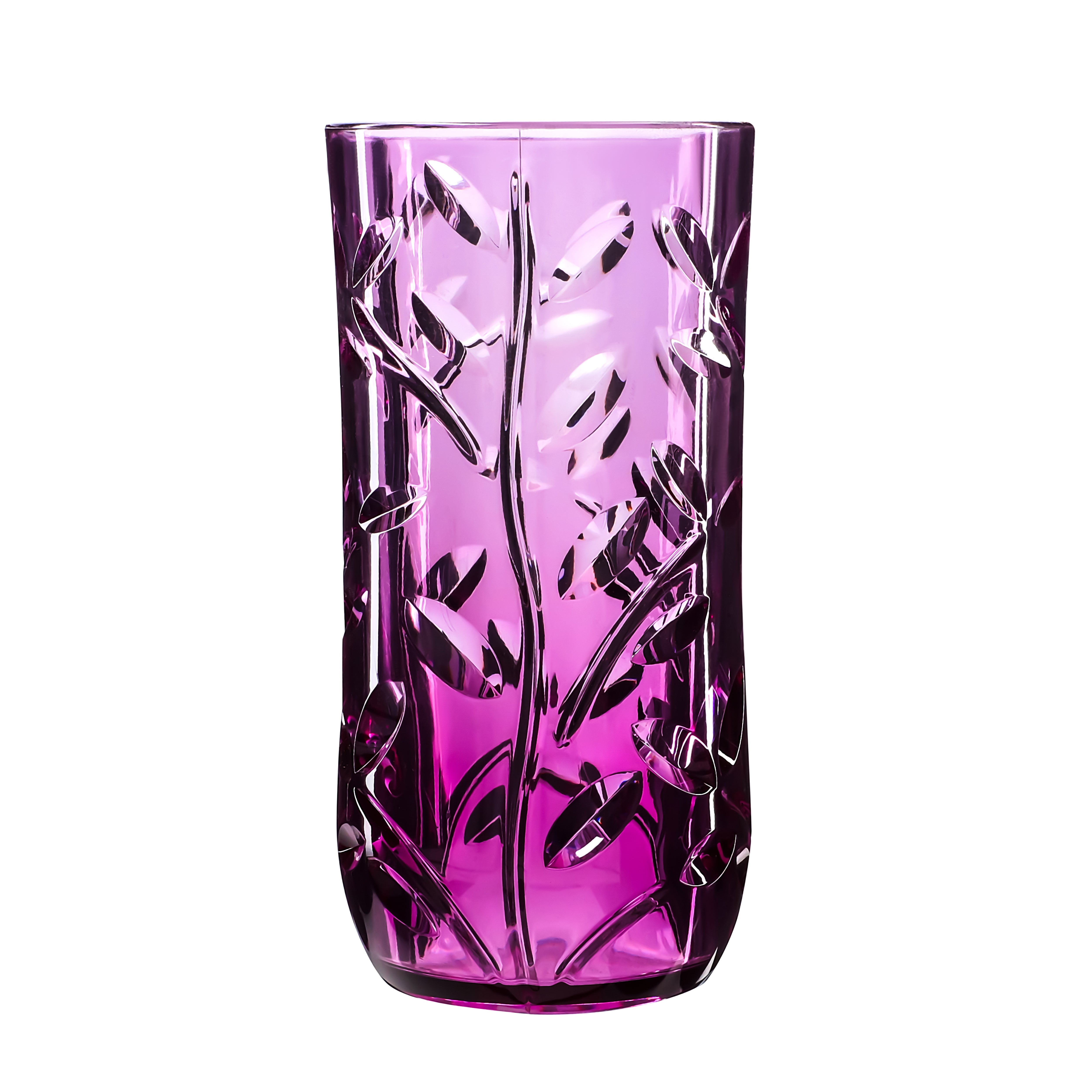 Acrylic Leaves Cut Hb Glass 1Pc