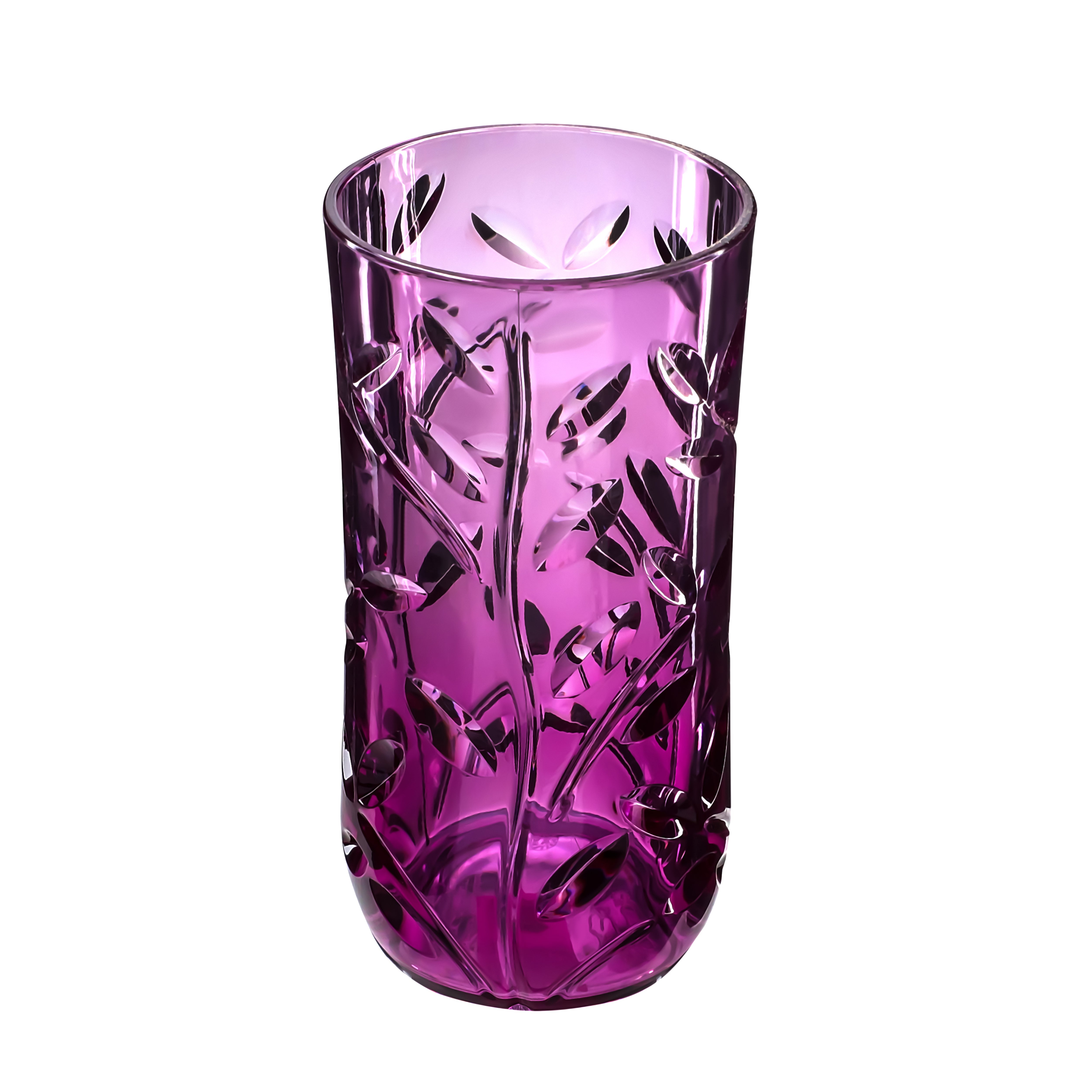 Acrylic Leaves Cut Hb Glass 1Pc