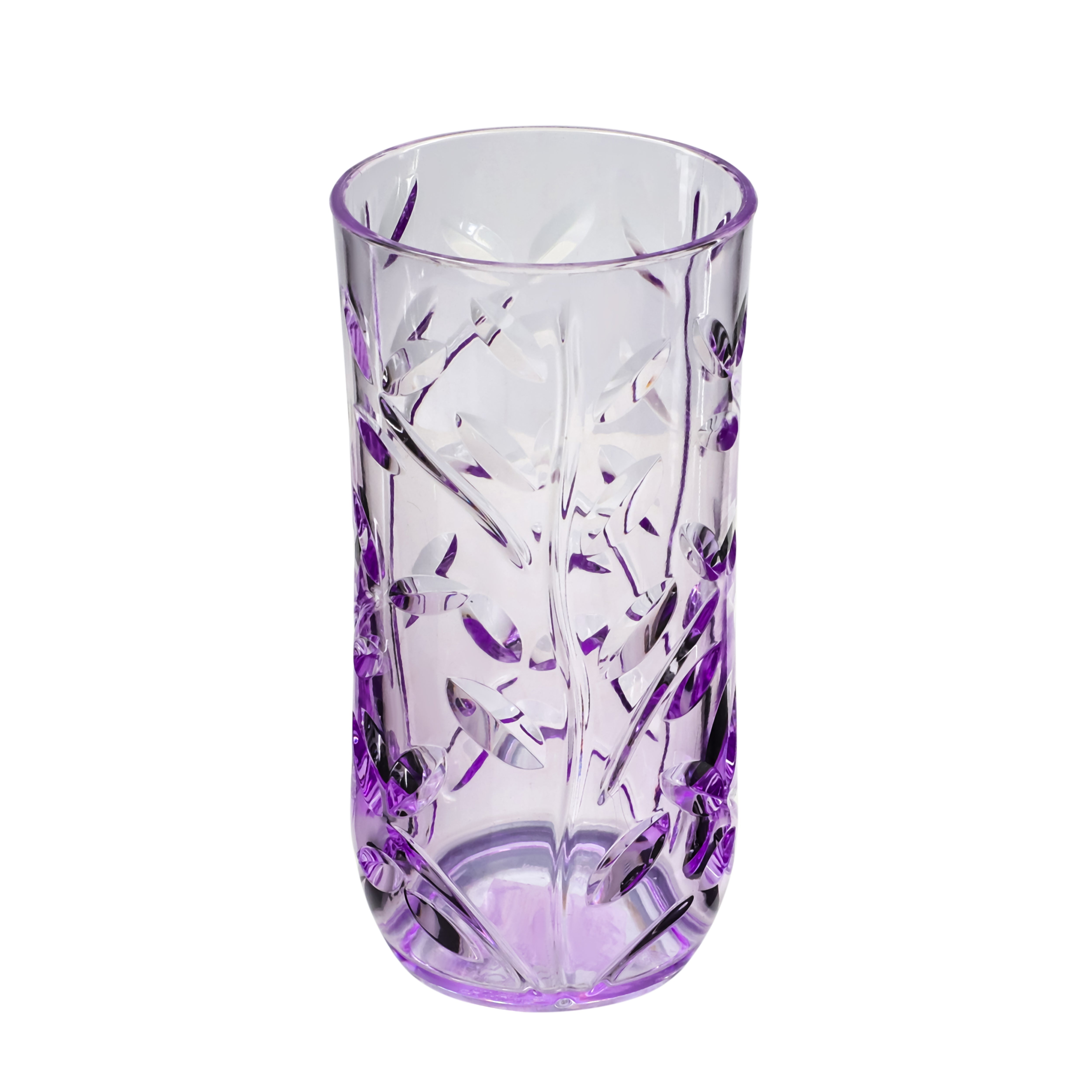 Acrylic Leaves Cut Hb Glass 1Pc