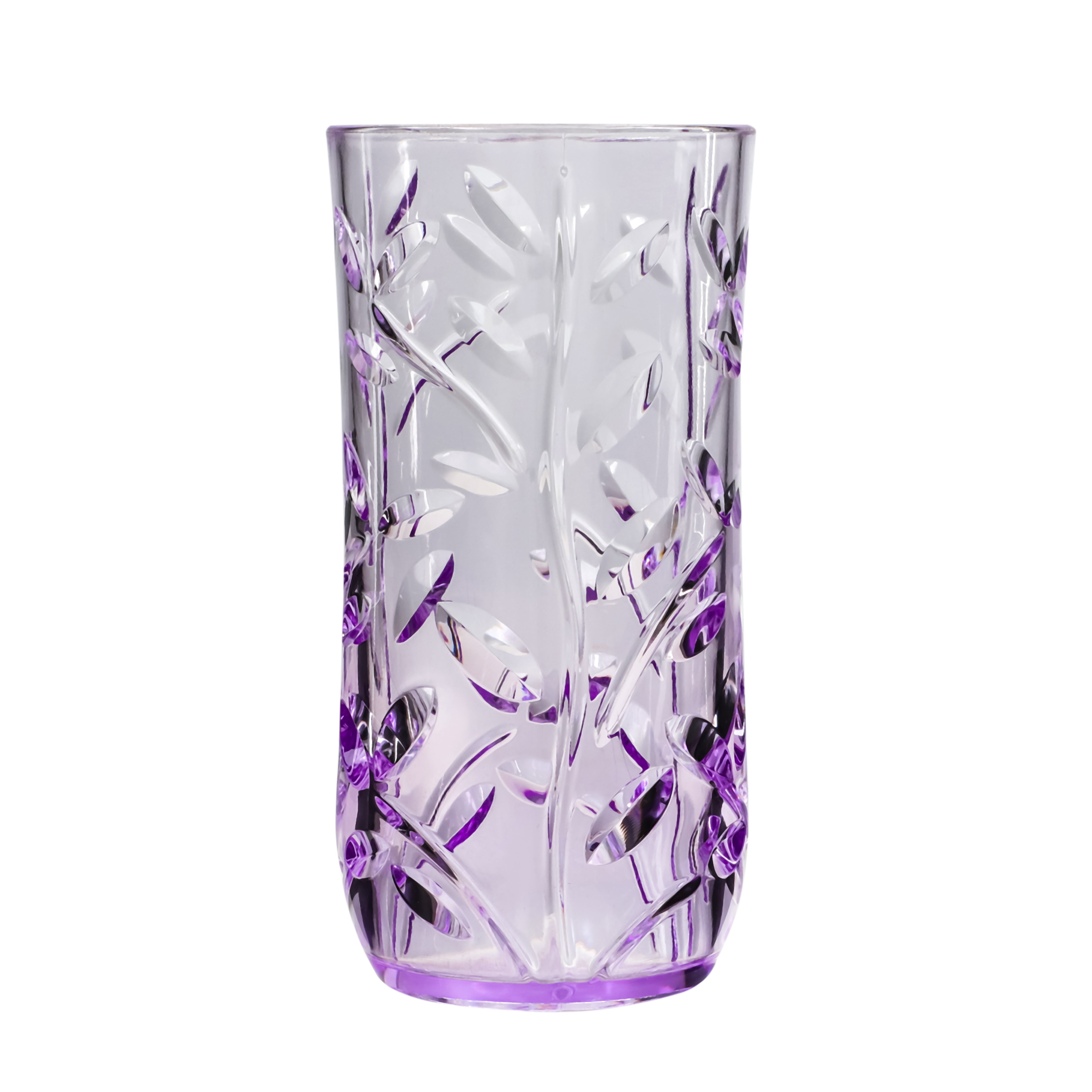 Acrylic Leaves Cut Hb Glass 1Pc