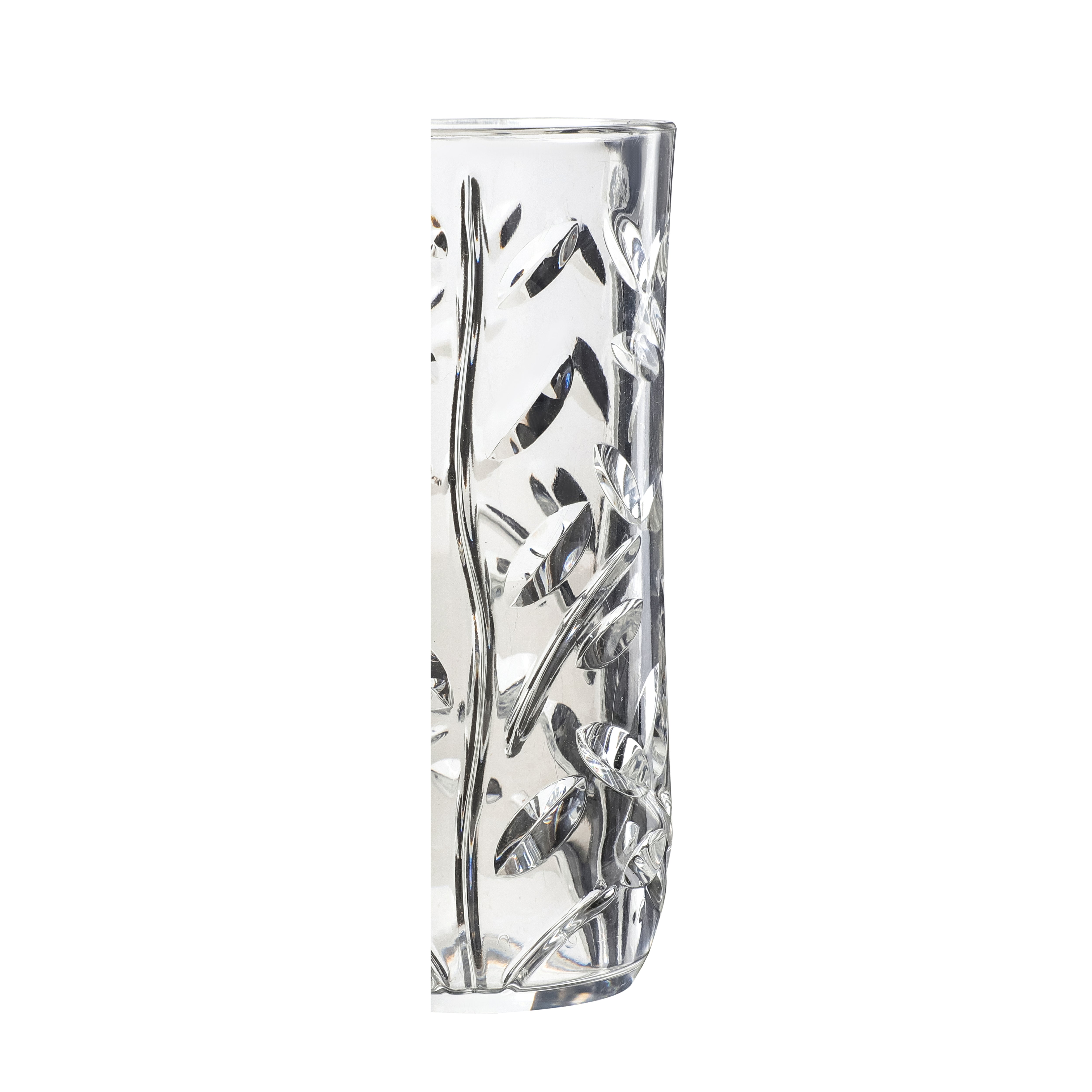 Acrylic Leaves Cut Hb Glass 1Pc