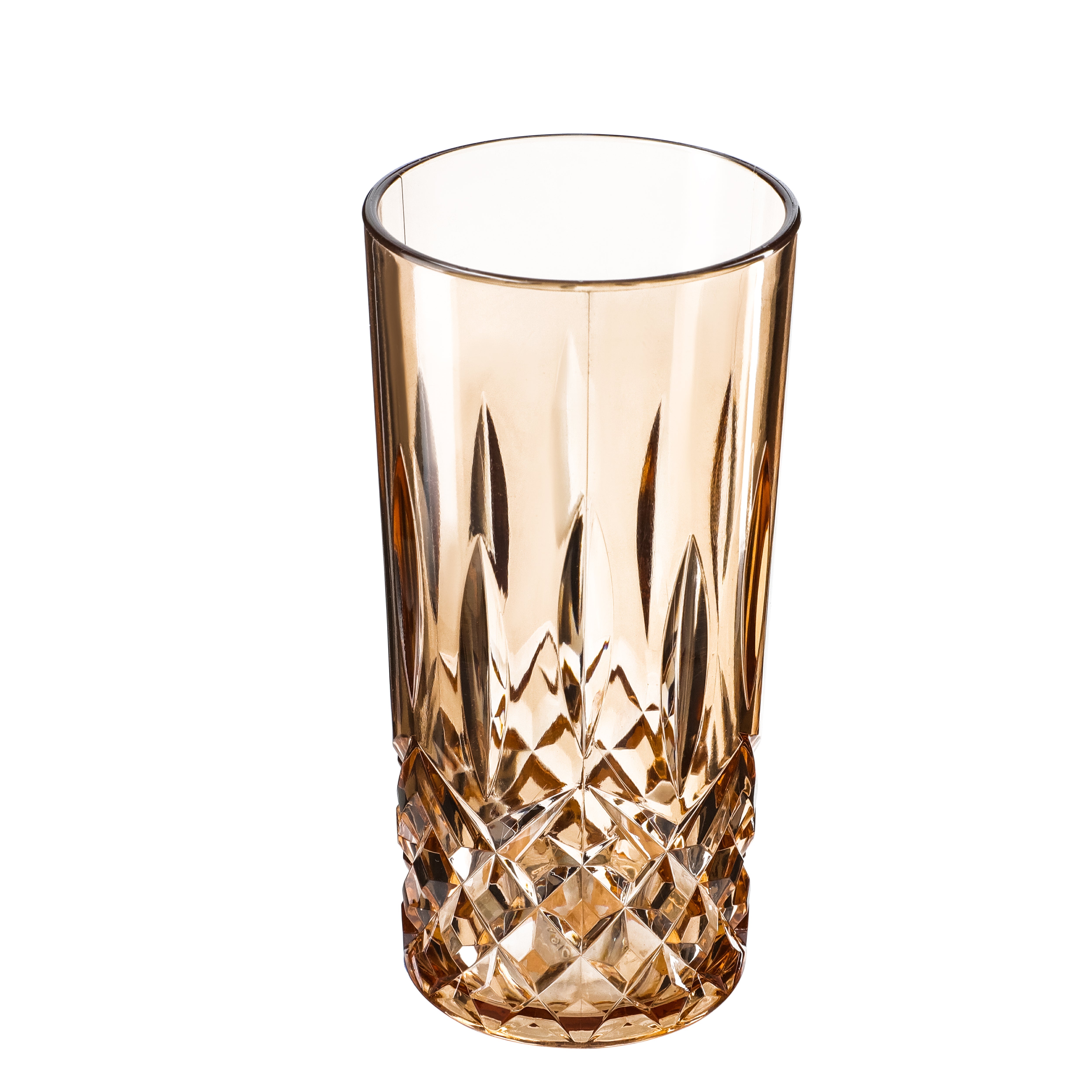 Acrylic Diamond Cut Hb Glass 1Pc