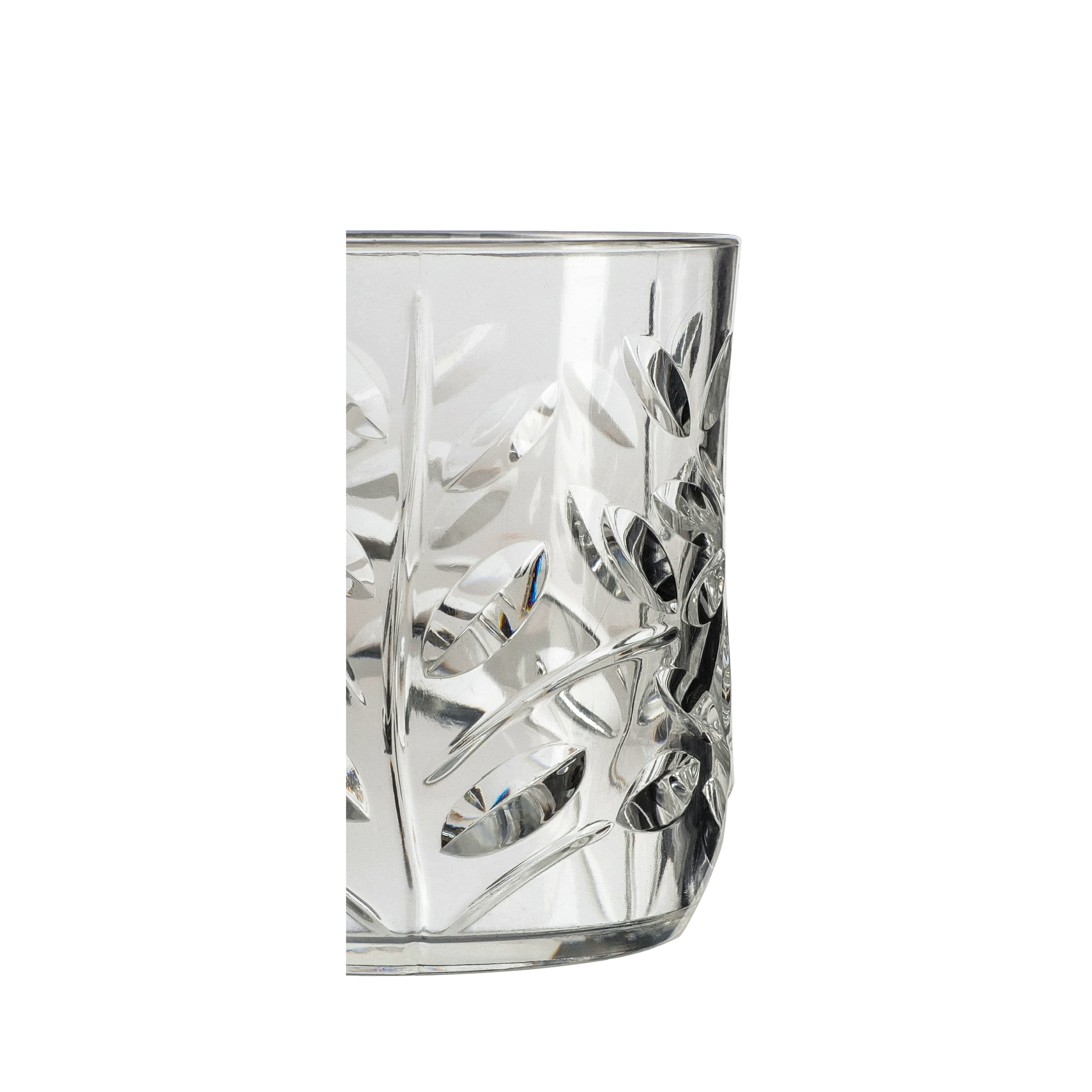 Acrylic Diamond Cut DOF Glass 1Pc