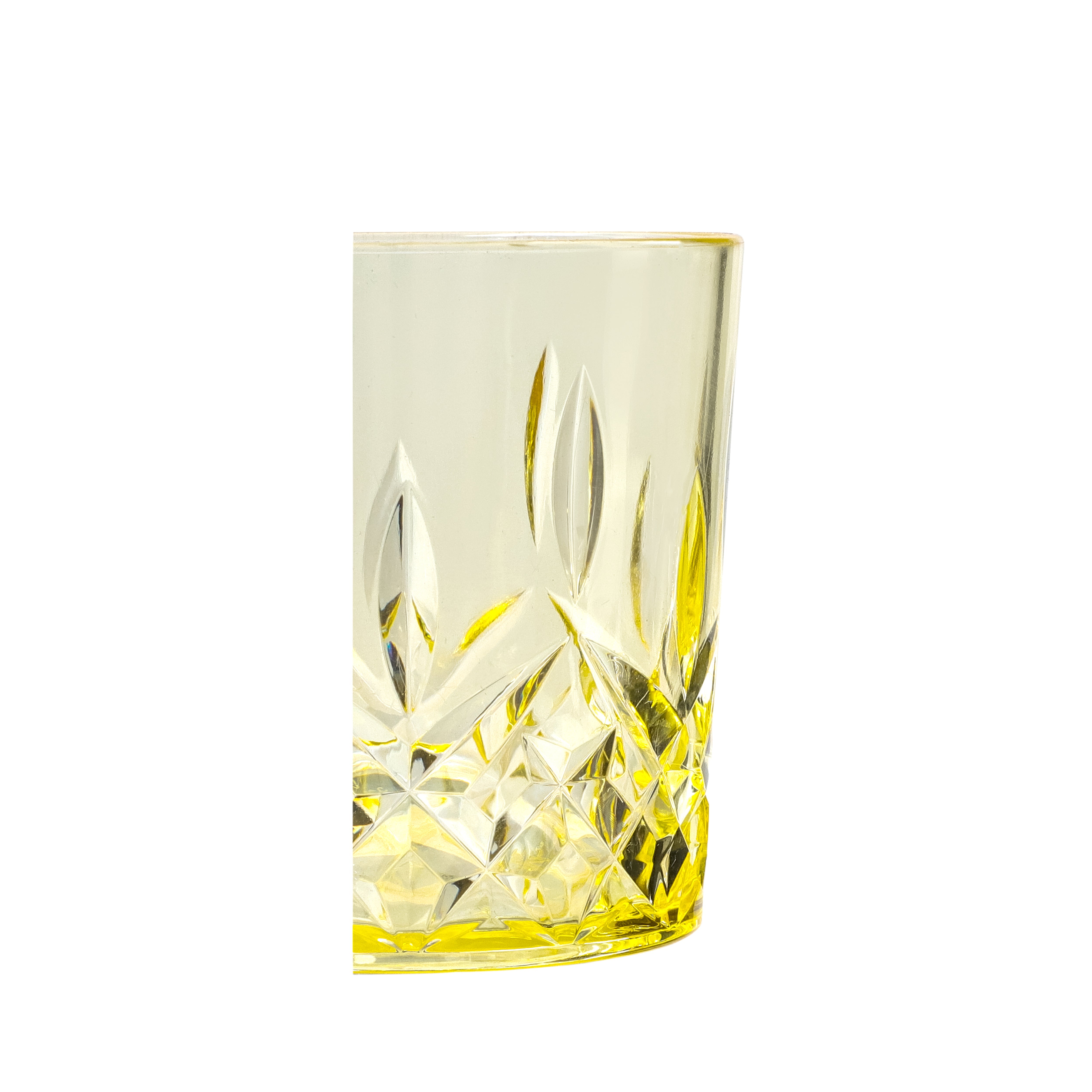 Acrylic Diamond Cut DOF Glass 1Pc