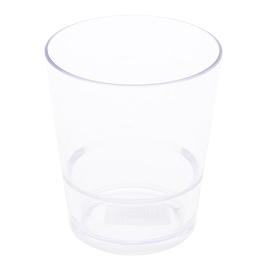 Acrylic Drinking Glass with Ring Design – Transparent, Durable & Lightweight