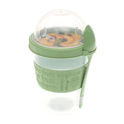 Portable Yogurt Cup with Spoon – BPA‑Free Snack Container for Yogurt, Parfaits & On‑the‑Go Snacks - Habitt