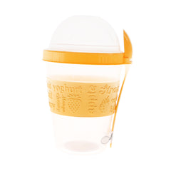 Portable Yogurt Cup with Spoon – BPA‑Free Snack Container for Yogurt, Parfaits & On‑the‑Go Snacks