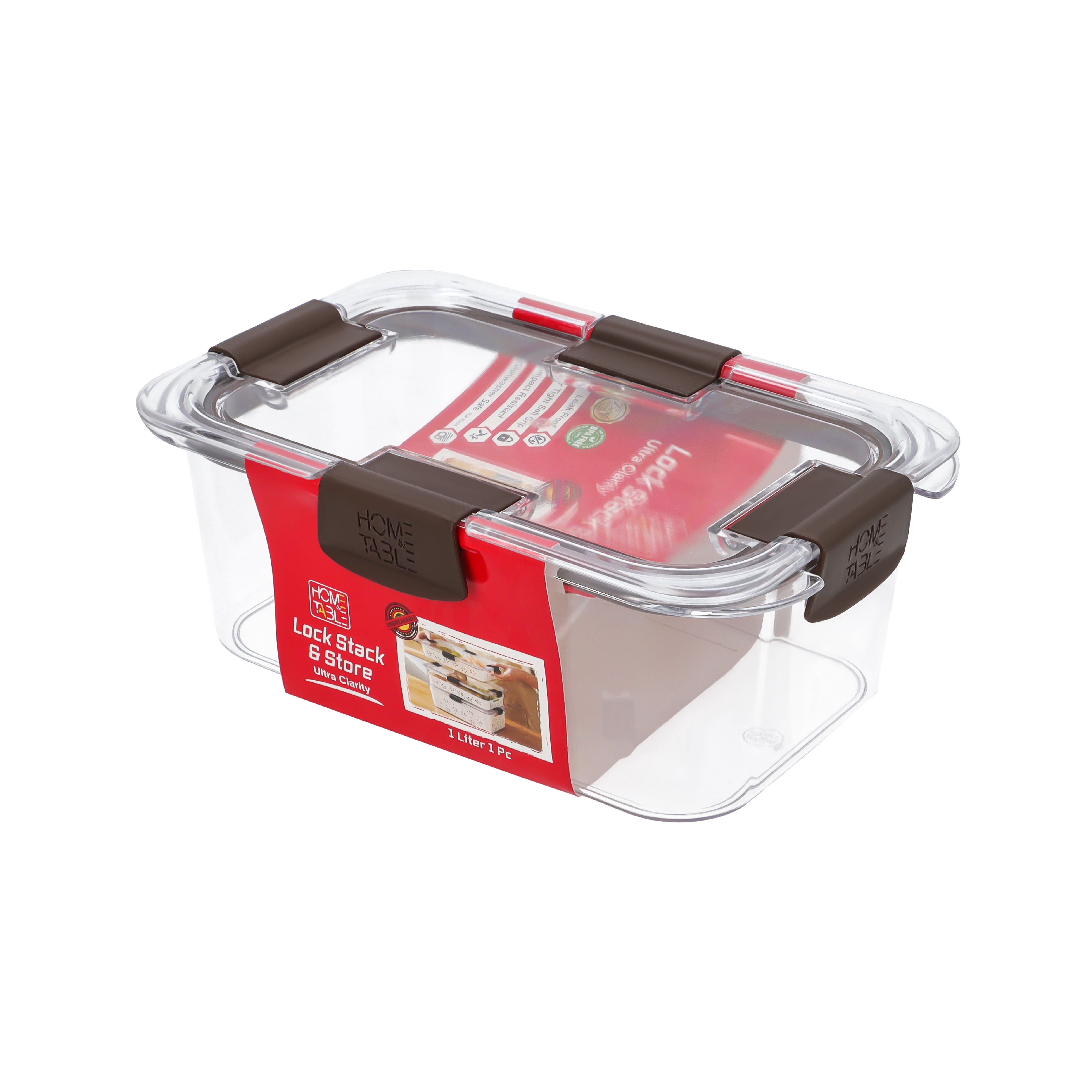 Transparent Storage Box 1.0 Ltr