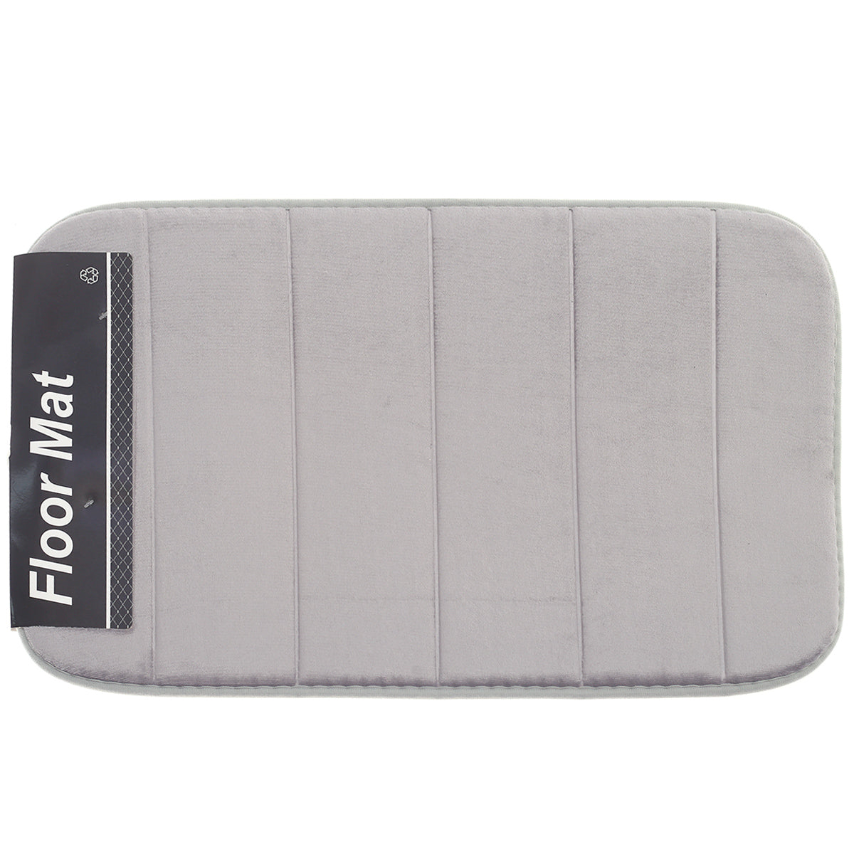 NON SLIP FLOOR MAT GREY 40X60 101913