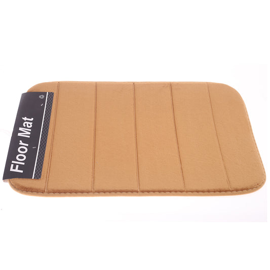 NON SLIP FLOOR MAT L.BROWN 40X60 101913