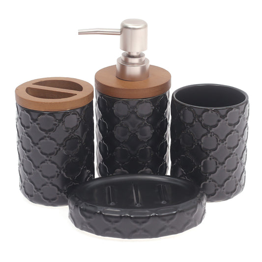Bath Set Black.HZ062
