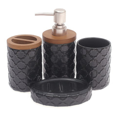 Bath Set Black.HZ062